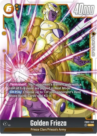 Golden Frieza FB02-140 — Blazing Aura (FB02)