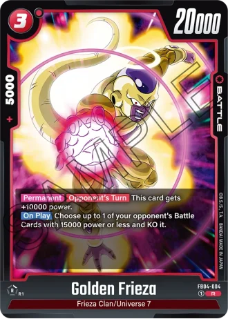 Golden Frieza FB04-004 — Ultra Limit (FB04)