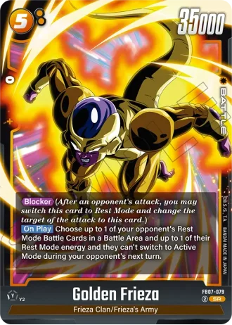 Golden Frieza  FB07-079 — Wish for Shenron (FB07)
