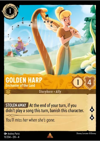 Golden Harp - Enchanter of the Land #11/204 — Ursula's Return