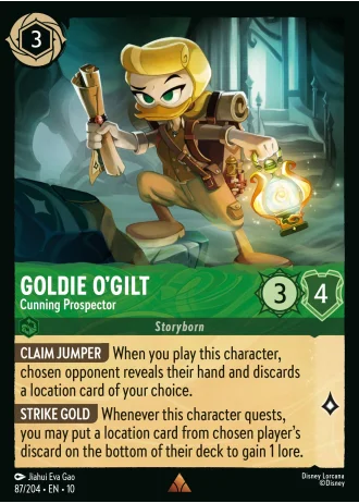 Goldie O'Gilt - Cunning Prospector #87/204 — Whispers in the Well