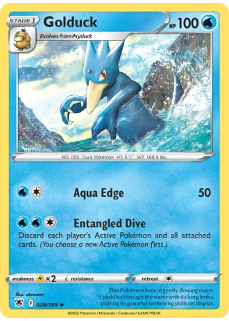 Golduck #029 — Astral Radiance