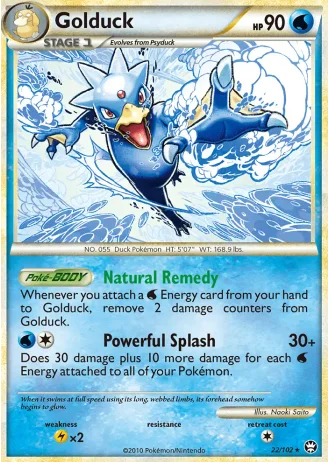 Golduck #22 — Triumphant