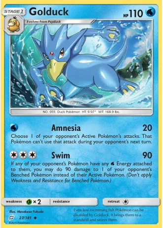 Golduck #27 — Team Up