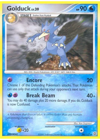 Golduck #28/132 — Prodigi Segreti