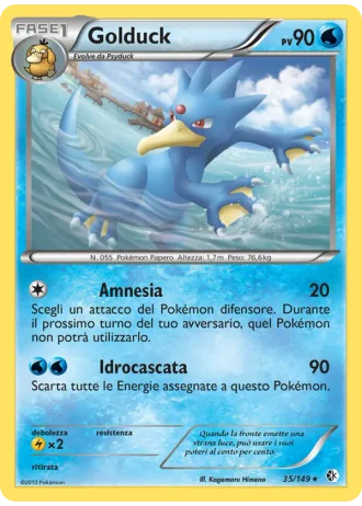 Golduck #35/149 — Confini Varcati