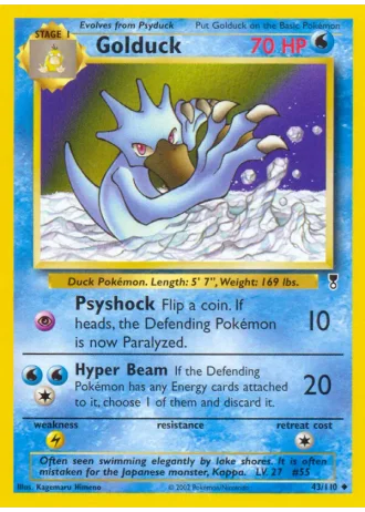 Golduck #43 — Legendary Collection