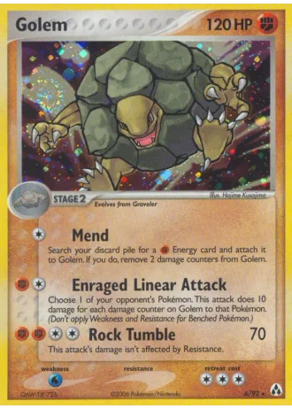 Golem #6 — EX La Leggenda di Mew