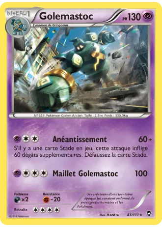 Golemastoc #43 — Poings Furieux