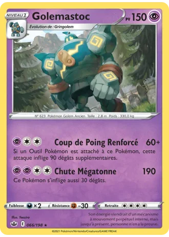 Golemastoc #66/198 — Règne de Glace