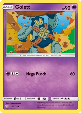 Golett #43/73 — Shining Legends