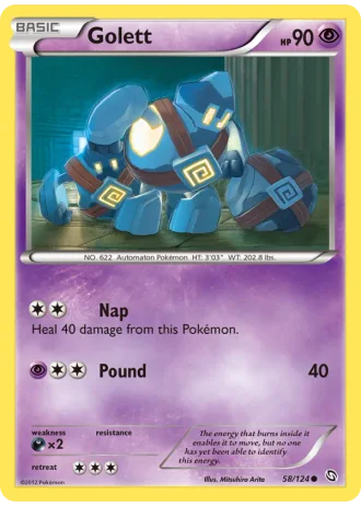 Golett #58/124 — Dragons Exalted