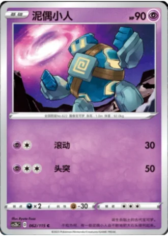 Golett #62/115 — Vivid Portrayals - Indigo