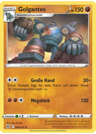 Golgantes #083/172 — Strahlende Sterne