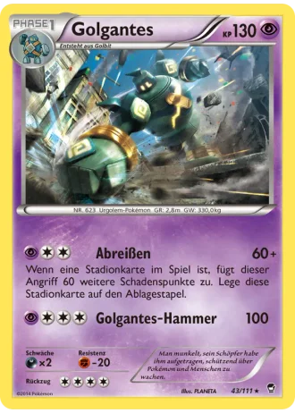 Golgantes #43/111 — Fliegende Fäuste