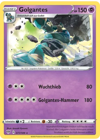 Golgantes #77/189 — Flammende Finsternis