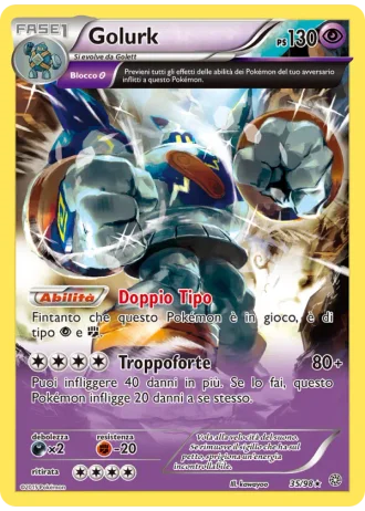 Golurk #35/98 — Antiche Origini