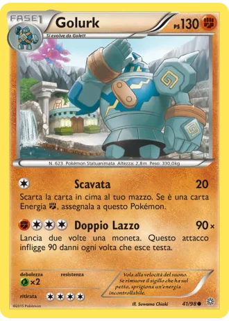 Golurk #41 — Antiche Origini