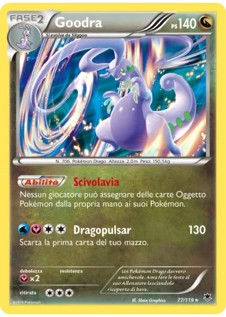 Goodra #77/119 — Forze Spettrali