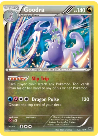 Goodra #77/119 — Phantom Forces
