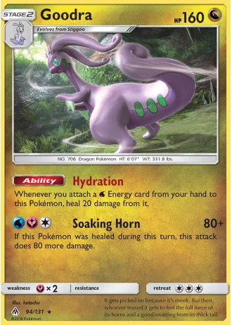 Goodra #94/131 — Forbidden Light