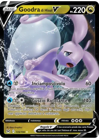 Goodra di Hisui V #135/196 — Origine Perduta