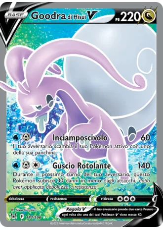 Goodra di Hisui V #187/196 — Origine Perduta