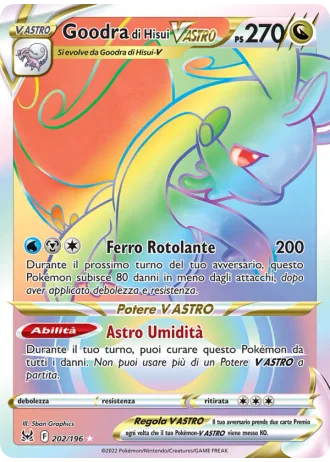Goodra di Hisui V ASTRO #202/196 — Origine Perduta
