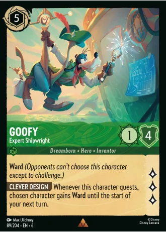 Goofy - Expert Shipwright #89/204 — Azurite Sea