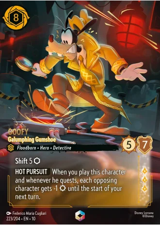 Goofy - Galumphing Gumshoe #223/204 — Whispers in the Well