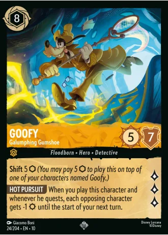 Goofy - Galumphing Gumshoe #24/204 — Whispers in the Well