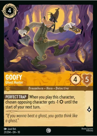 Goofy - Ghost Hunter #21/204 — Whispers in the Well