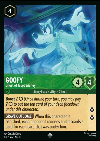 Goofy - Ghost of Jacob Marley #83/204 — Winterspell