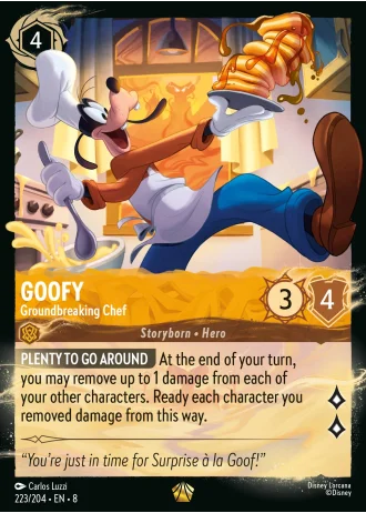 Goofy - Groundbreaking Chef #223/204 — Reign of Jafar