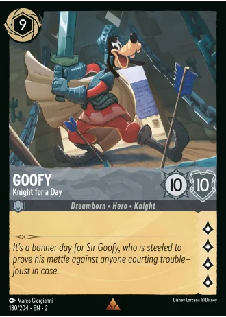 Goofy - Knight for a Day #180/204 — Rise of the Floodborn