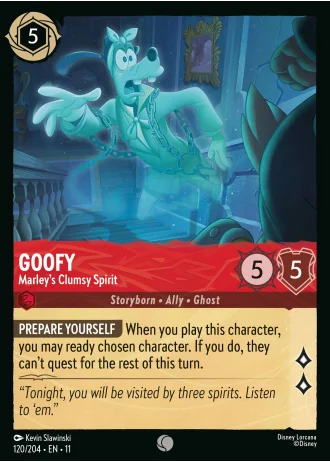 Goofy - Marley's Clumsy Spirit #120/204 — Winterspell