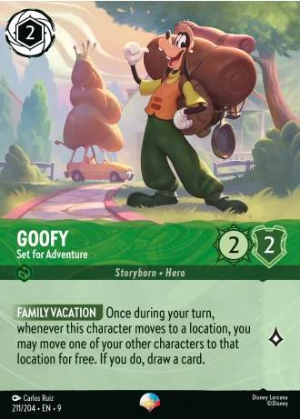 Goofy - Set for Adventure #211/204 — Fabled