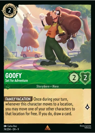 Goofy - Set for Adventure #74/204 — Fabled