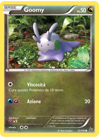 Goomy #72/106 — Fuoco Infernale