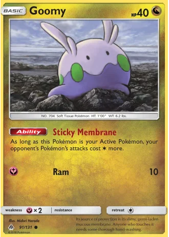 Goomy #91/131 — Forbidden Light