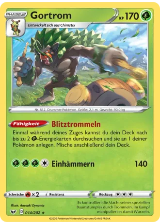 Gortrom #14/202 — Schwert & Schild