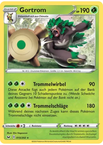 Gortrom #15/202 — Schwert & Schild