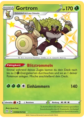 Gortrom SV006/122 — Schillernde Schatzkammer (Glänzendes Schicksal)