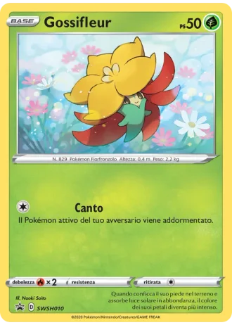 Gossifleur SWSH010 — Spada e Scudo Promos