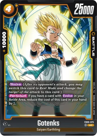 Gotenks  FB09-075 — Dual Evolution (FB09)