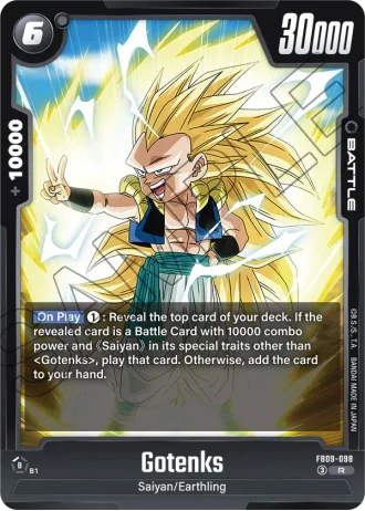 Gotenks FB09-098 — Dual Evolution (FB09)