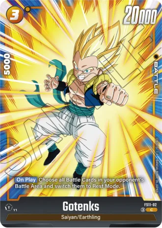 Gotenks FS11-02 — Starter Deck EX: The Phase of Evolution (FS11)