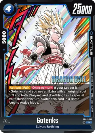 Gotenks SB02-021 — Manga Booster 02 (SB02)