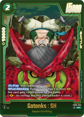 Gotenks : SH (Alternative Art) FB09-055 — Dual Evolution (FB09)