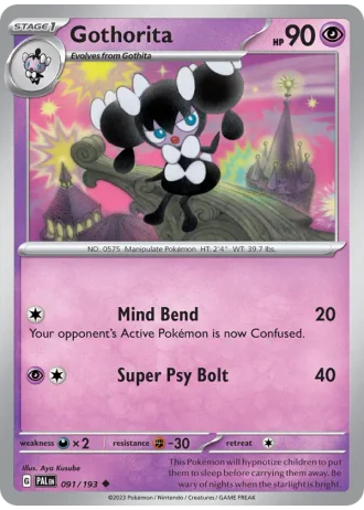 Gothorita #091/193 — Paldea Evolved